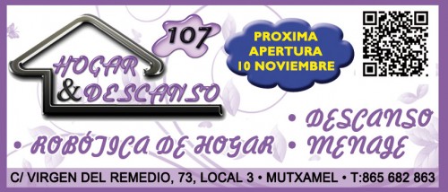 Hogar y Descanso 107 participa en De Compras por Mutxamel