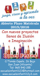 ESCUELA INFANTIL 1,2 Y 3: Pulse para ms informacin